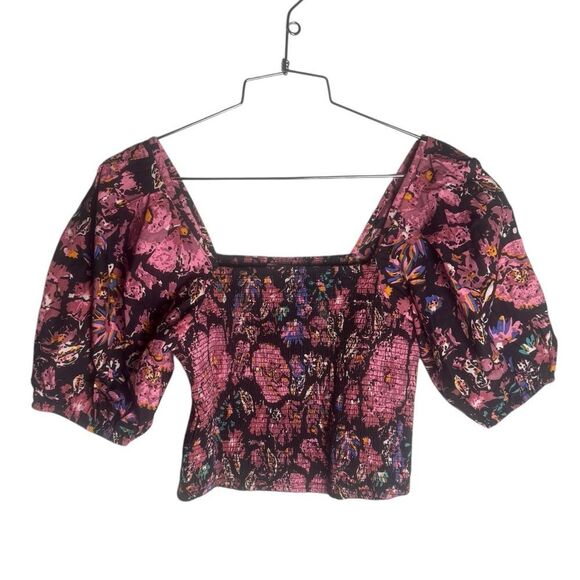 Cleobella Eva crop blouse in jolie S - Picture 5 of 8